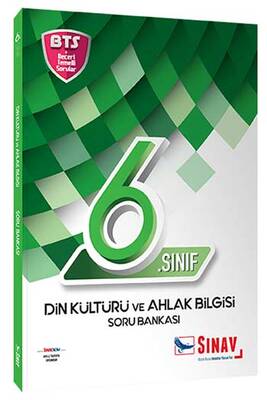 Sınav Yayınları 6. Sınıf Din Kültürü ve Ahlak Bilgisi Soru Bankası BTS - 1