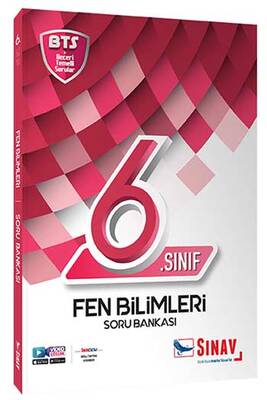 Sınav Yayınları 6. Sınıf Fen Bilimleri Soru Bankası BTS - 1