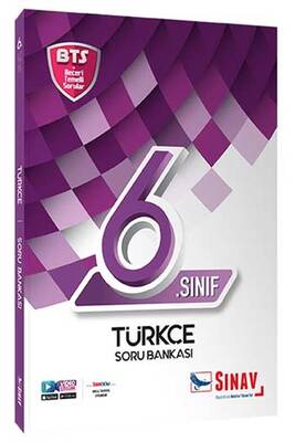 Sınav Yayınları 6. Sınıf Türkçe Soru Bankası BTS - 1