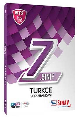 Sınav Yayınları 7. Sınıf Türkçe Soru Bankası BTS - 1
