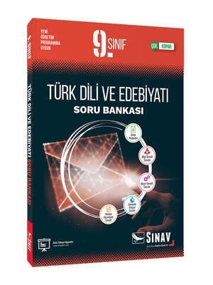 Sınav Yayınları 9. Sınıf Türk Dili ve Edebiyatı Soru Bankası - 1