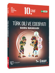 Sınav Yayınları 10. Sınıf Türk Dili ve Edebiyatı Soru Bankası - Sınav Yayınları