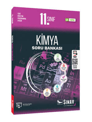 Sınav Yayınları 11. Sınıf Kimya Soru Bankası - 1