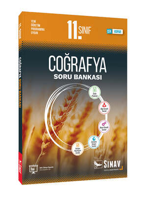 Sınav Yayınları 11. Sınıf Coğrafya Soru Bankası - 1