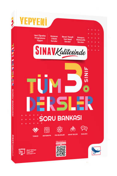 Sınav Yayınları Sınav Kalitesinde 3.Sınıf Tüm Dersler Soru Bankası - 1