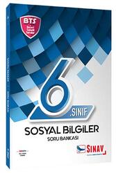 Sınav Dergisi Yayınları - Sınav Yayınları 6. Sınıf Sosyal Bilgiler Soru Bankası BTS