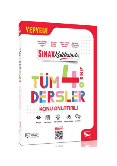 Sınav Yayınları Sınav Kalitesinde 4. Sınıf Tüm Dersler Konu Anlatımlı - 1