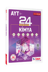 Sınav Dergisi Yayınları - Sınav Yayınları AYT Kimya 24 Adımda Konu Anlatımlı Soru Bankası