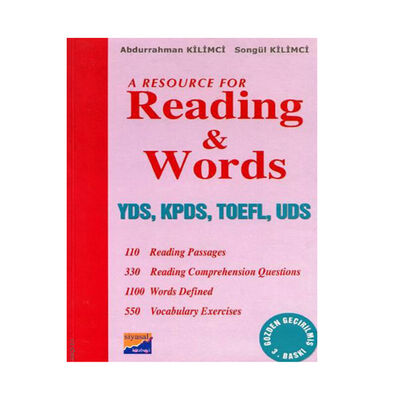 ​Siyasal Kitabevi Readings and Words YDS - KPDS - TOEFL - UDS - 1