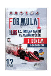 Son Viraj Yayınları - Son Viraj Yayınları 8. Sınıf LGS T.C İnkılap Tarihi ve Atatürkçülük Formula Serisi 1. Dönem 12 Denemeleri