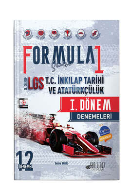 Son Viraj Yayınları 8. Sınıf LGS T.C İnkılap Tarihi ve Atatürkçülük Formula Serisi 1. Dönem 12 Denemeleri - 1