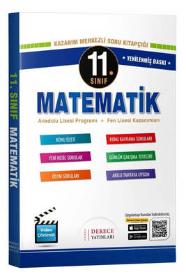 Sonuç Derece Yayınları 11. Sınıf Matematik Modüler Set - 1