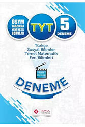Sonuç Yayınları - Sonuç Yayınları 2019 TYT 5 Deneme