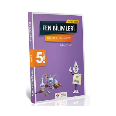 Sonuç Yayınları 5. Sınıf Fen Bilimleri Kazanım Merkezli Soru Bankası Seti - 1