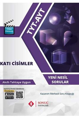 Sonuç Yayınları TYT AYT Katı Cisimler - 1