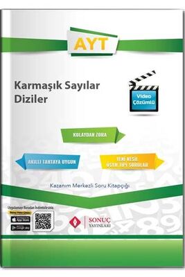 Sonuç Yayınları AYT Karmaşık Sayılar Diziler - 1