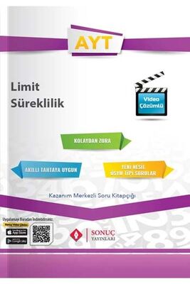 Sonuç Yayınları AYT Limit ve Süreklilik - 1