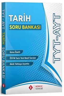 ​Sonuç Yayınları TYT AYT Tarih Soru Bankası - 1