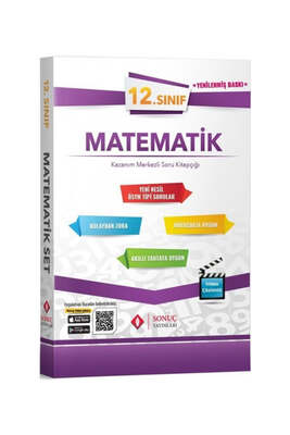 Sonuç Yayınları 12.Sınıf Matematik Kazanım Merkezli Soru Kitapçığı - 1