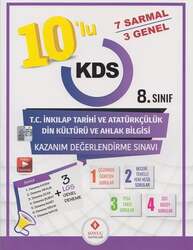 Sonuç Yayınları - Sonuç Yayınları 8. Sınıf T.C. İnkılap Tarihi ve Atatürkçülük Din Kültürü ve Ahlak Bilgisi 10 lu Kazanım Değerlendirme Sınavı