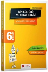 Sonuç Yayınları - ​Sonuç Yayınları 6. Sınıf Din Kültürü ve Ahlak Bilgisi Konu Özetli Soru Bankası