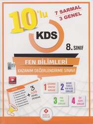 Sonuç Yayınları - Sonuç Yayınları 8. Sınıf Fen Bilimleri 10 lu Kazanım Değerlendirme Sınavı