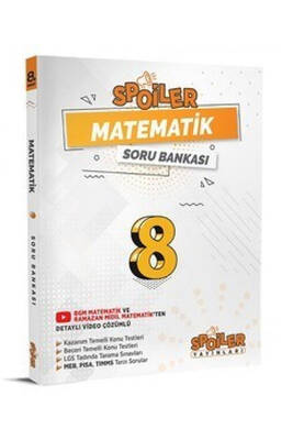 Spoiler Yayınları LGS 8. Sınıf Matematik Spoiler Soru Bankası - 1