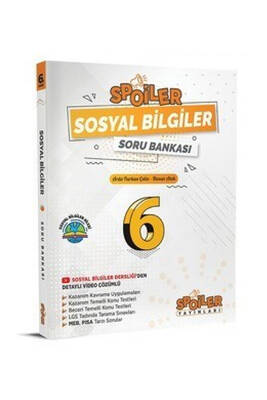 Spoiler Yayınları 6. Sınıf Sosyal Bilgiler Spoiler Soru Bankası - 1