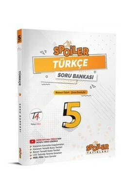 Spoiler Yayınları 5. Sınıf Türkçe Soru Bankası - 1