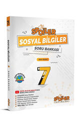 Spoiler Yayınları - Spoiler Yayınları 7. Sınıf Sosyal Bilgiler Spoiler Soru Bankası