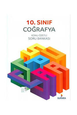 Supara Yayınları 10. Sınıf Coğrafya Konu Özetli Soru Bankası - 1