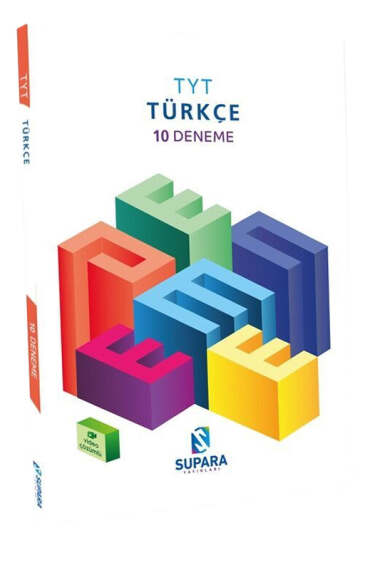 Supara Yayınları 2024 TYT Türkçe 10 Deneme - 1