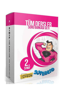 Süperkid Yayınları 2. Sınıf Tüm Dersler Soru Bankası Seti - 1