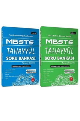 Tahayyül Yayınları 2021 MBSTS Soru Bankası Çözümlü Set - 1
