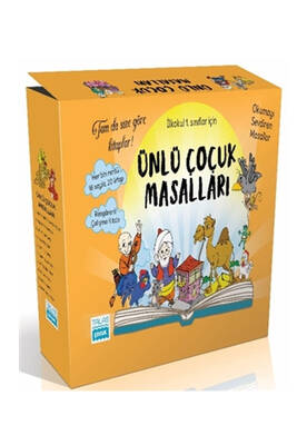 Talas Yayınları Ünlü Çocuk Masalları İlkokul 1. Sınıflar İçin 20 Kitap Takım - 1