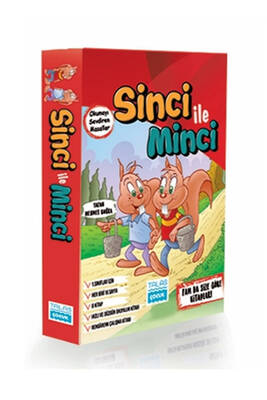 Talas Yayınları Sinci İle Minci Serisi İlkokul 1. Sınıflar İçin - 1