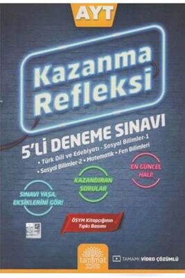 Tammat Yayıncılık AYT Kazanma Refleksi 5’li Deneme Sınavı - 1