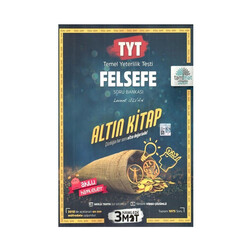 Tammat Yayıncılık - Tammat Yayıncılık TYT Felsefe Altın Kitap Tamamı Video Çözümlü Soru Bankası