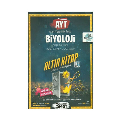 Tammat Yayıncılık AYT Biyoloji Altın Kitap Soru Bankası - 1