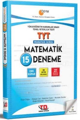 Tandem Yayınları TYT Matematik 15 Deneme Maraton Serisi - 1
