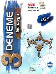 Tanım Yayıncılık - Tanım Yayınları 8. Sınıf LGS Senaryo 3 Deneme