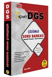 Tasarı Yayınları - Tasarı Yayınları 2021 DGS Çözümlü Soru Bankası