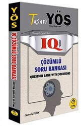 Tasarı Yayınları - Tasarı Yayınları YÖS IQ Çözümlü Soru Bankası