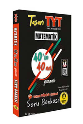 Tasarı Yayınları TYT Matematik 40ta 40 Net Soru Bankası - 1