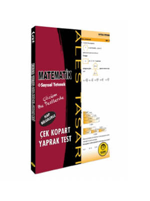 Tasarı Yayınları ALES Matematik Yaprak Test - 1