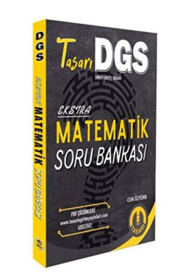 Tasarı Yayınları 2024 DGS Ekstra Matematik Çözümlü Soru Bankası - 1