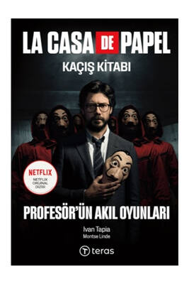 Teras Kitap La Casa De Papel Kaçış Kitabı Profesörün Akıl Oyunları Maske Hediyeli - 1