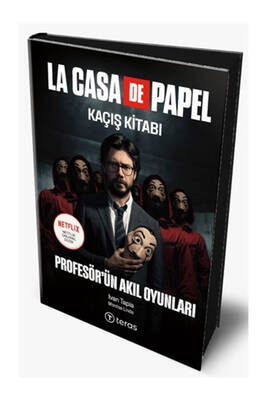 Teras Kitap La Case De Papel Kaçış Kitabı Profesörün Akıl Oyunları Ciltli Maske Hediyeli - 1