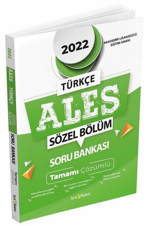 Tercih Akademi 2022 ALES Tamamı Çözümlü Sözel Soru Bankası