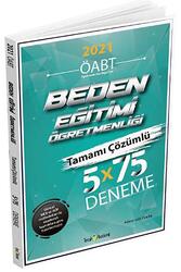 Tercih Akademi - Tercih Akademi Yayınları 2021 ÖABT Beden Eğitimi Öğretmenliği Tamamı Çözümlü 5x75 Deneme